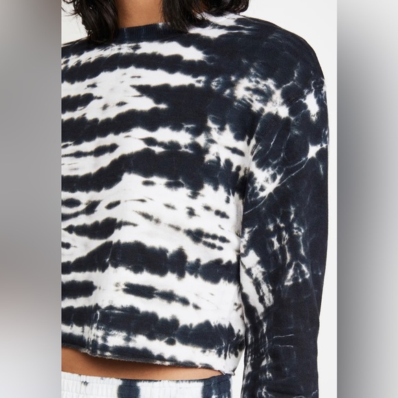 Monrow Tie Dye Sweatshirt. NWT. Made in USA. - Picture 5 of 10